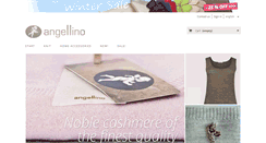 Desktop Screenshot of angellinomoda.com